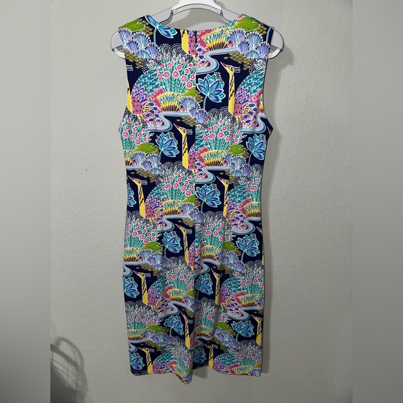 J McLaughlin Sophia Dress Womens Size Medium Sleeveless Knit‎ Multicolor - Picture 3 of 10